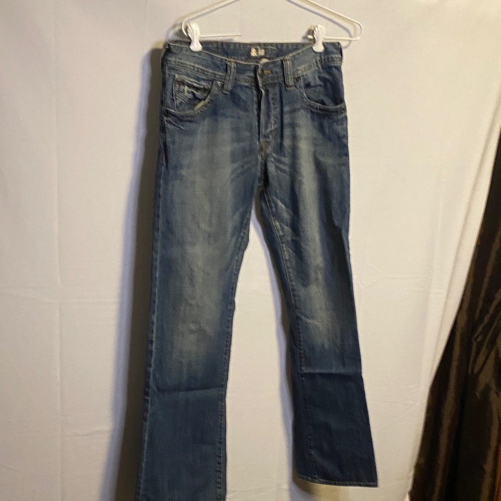 Classic Bootcut Jeans for Men in Blue